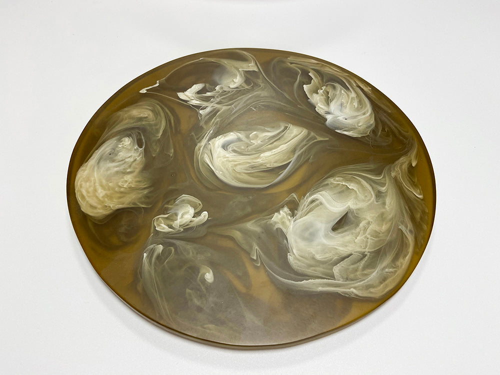 Handcrafted Resin Plate
